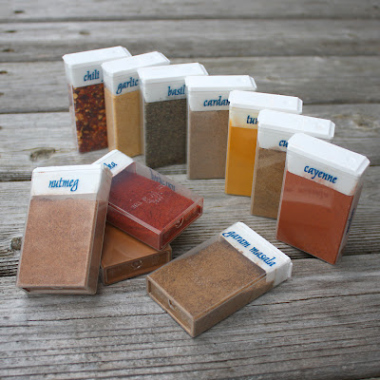 tick tack boxes for spices