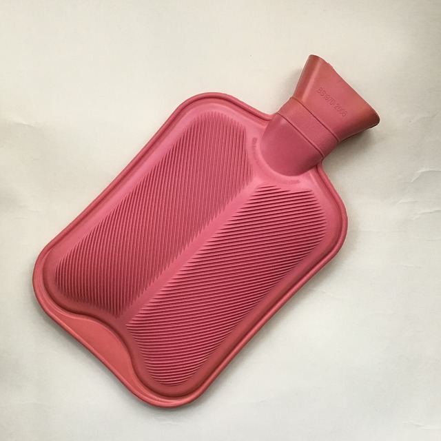red hot water bottle