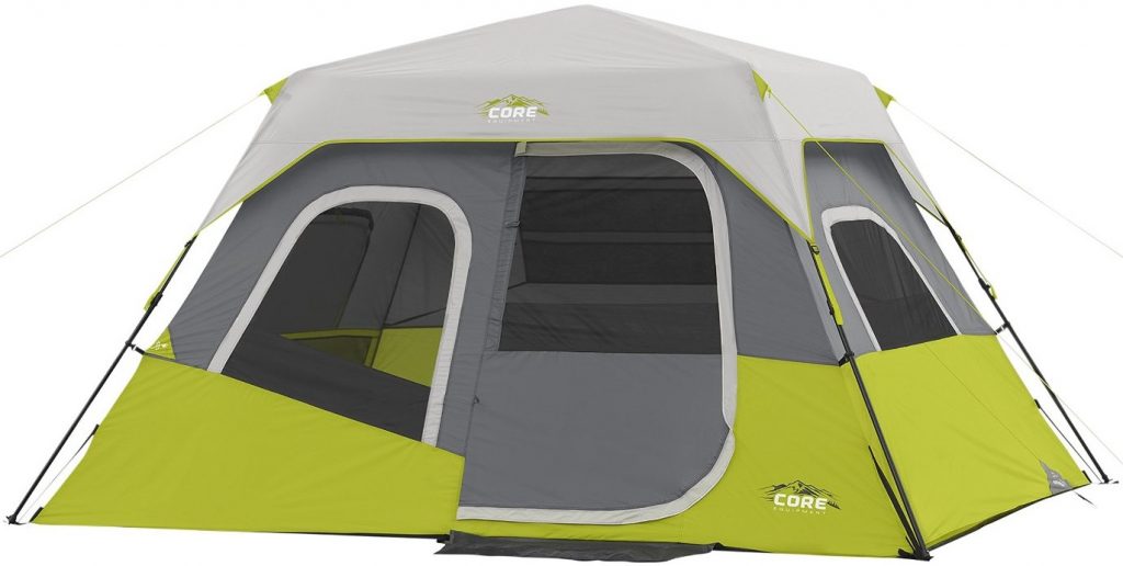 CORE 6 Person Instant Cabin Tent - 11' x 9'
