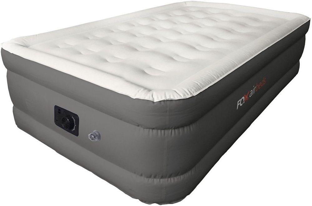 Top Rated Best Inflatable Bed By Fox Airbeds - Plush High Rise Air Mattress in King, Queen, Full and Twin