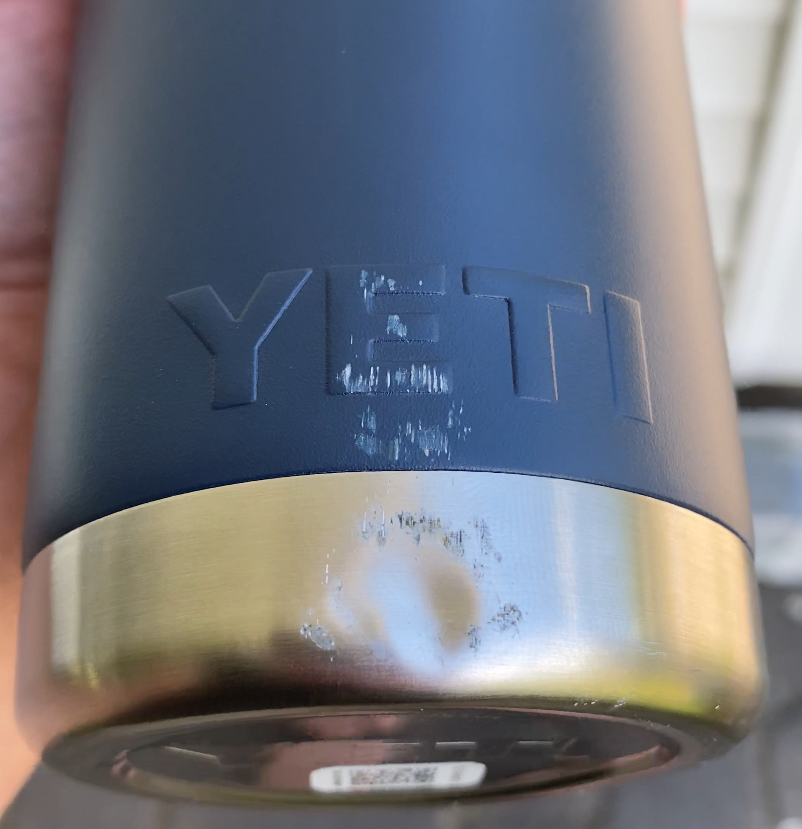 18 oz YETI Rambler 18oz Bottle with Chug Cap in Navy - Walk Thru  ExBEERience - Scott Farm - Vermont Brewers Association