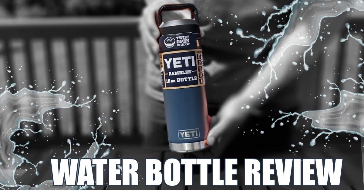 Yeti - 18 oz Rambler Bottle with Chug Cap Seafoam
