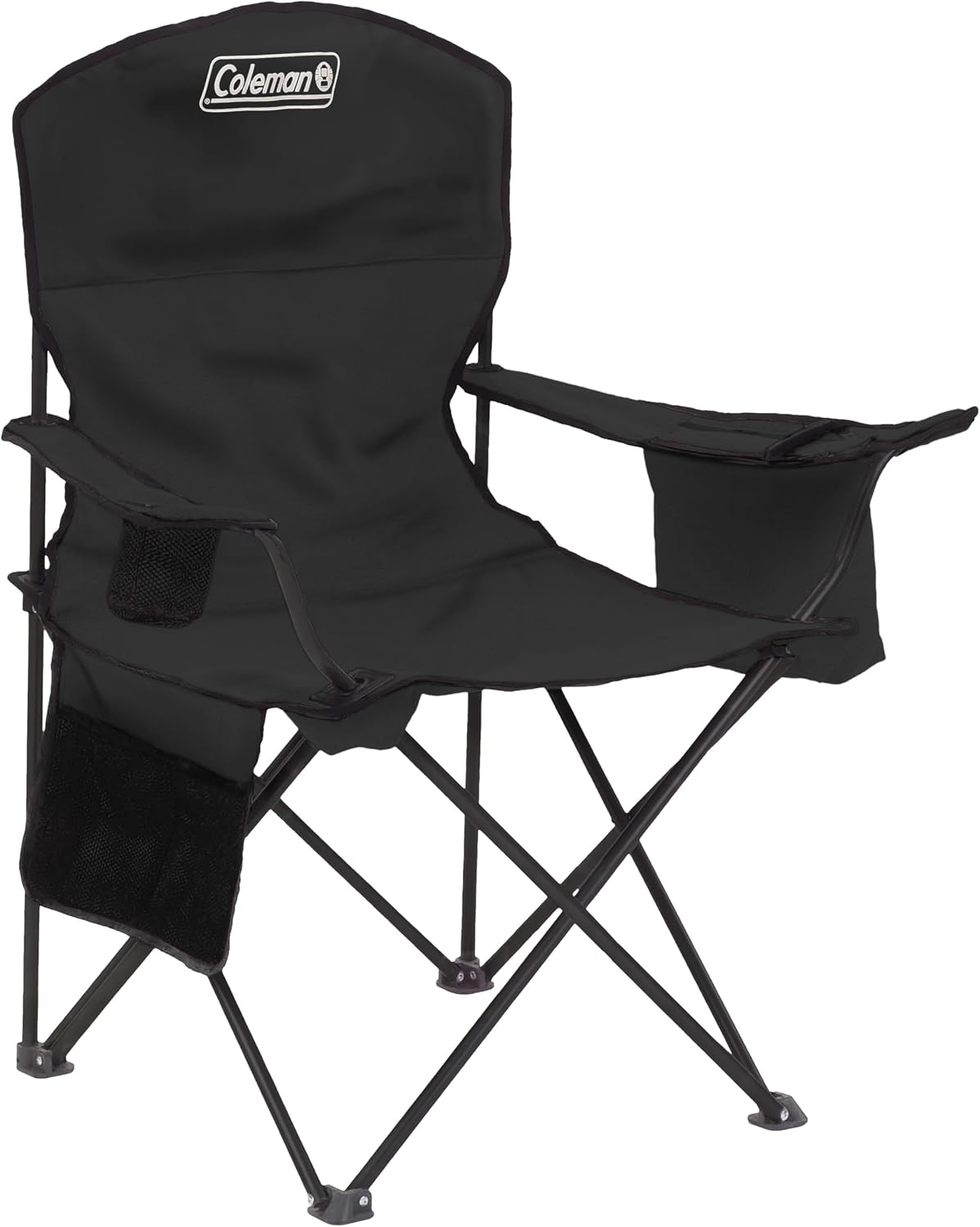 Coleman Camping Chair with 4-Can Built-In Cooler