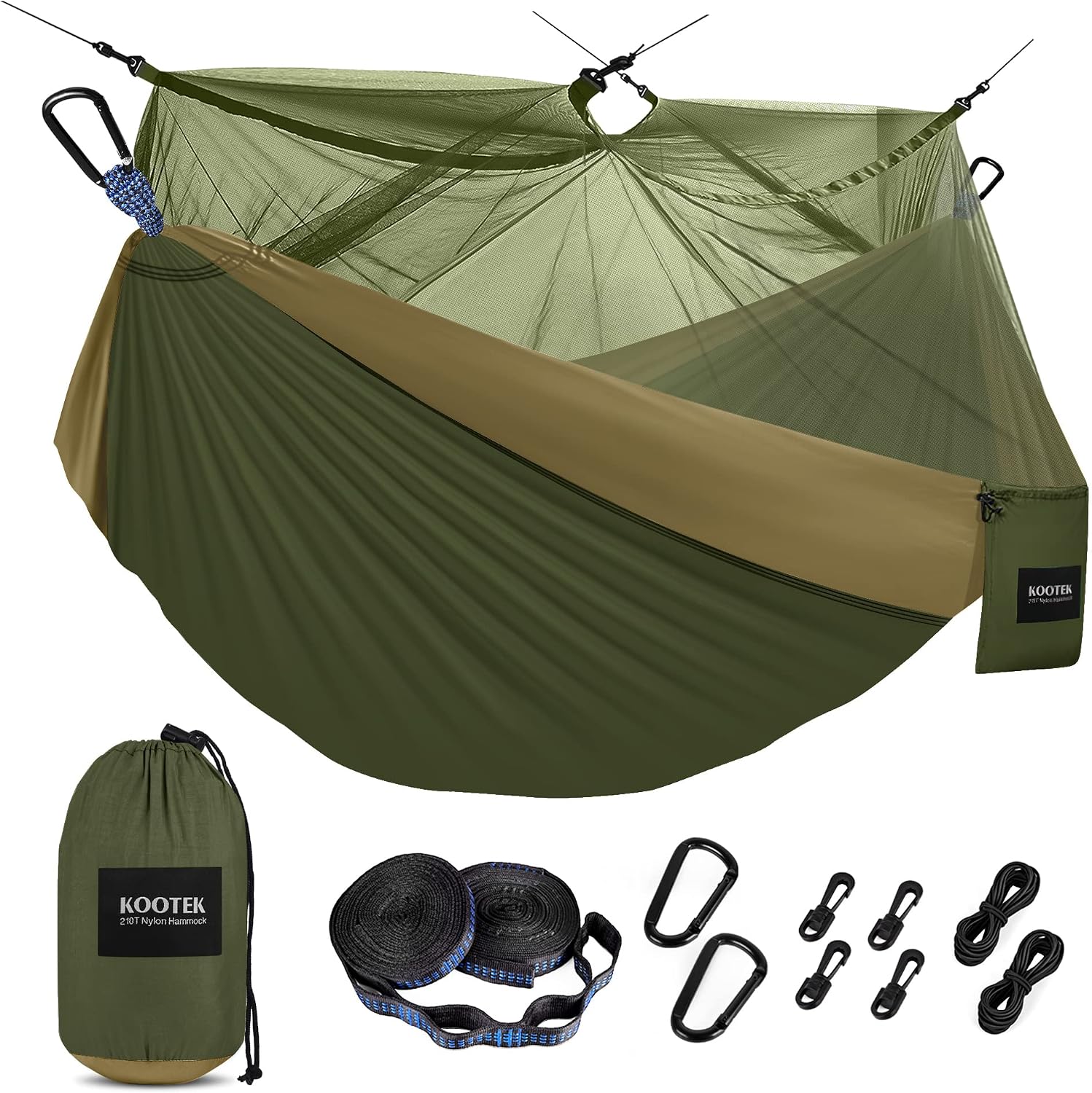 Kootek Camping Hammock with Mosquito Net Bug Net